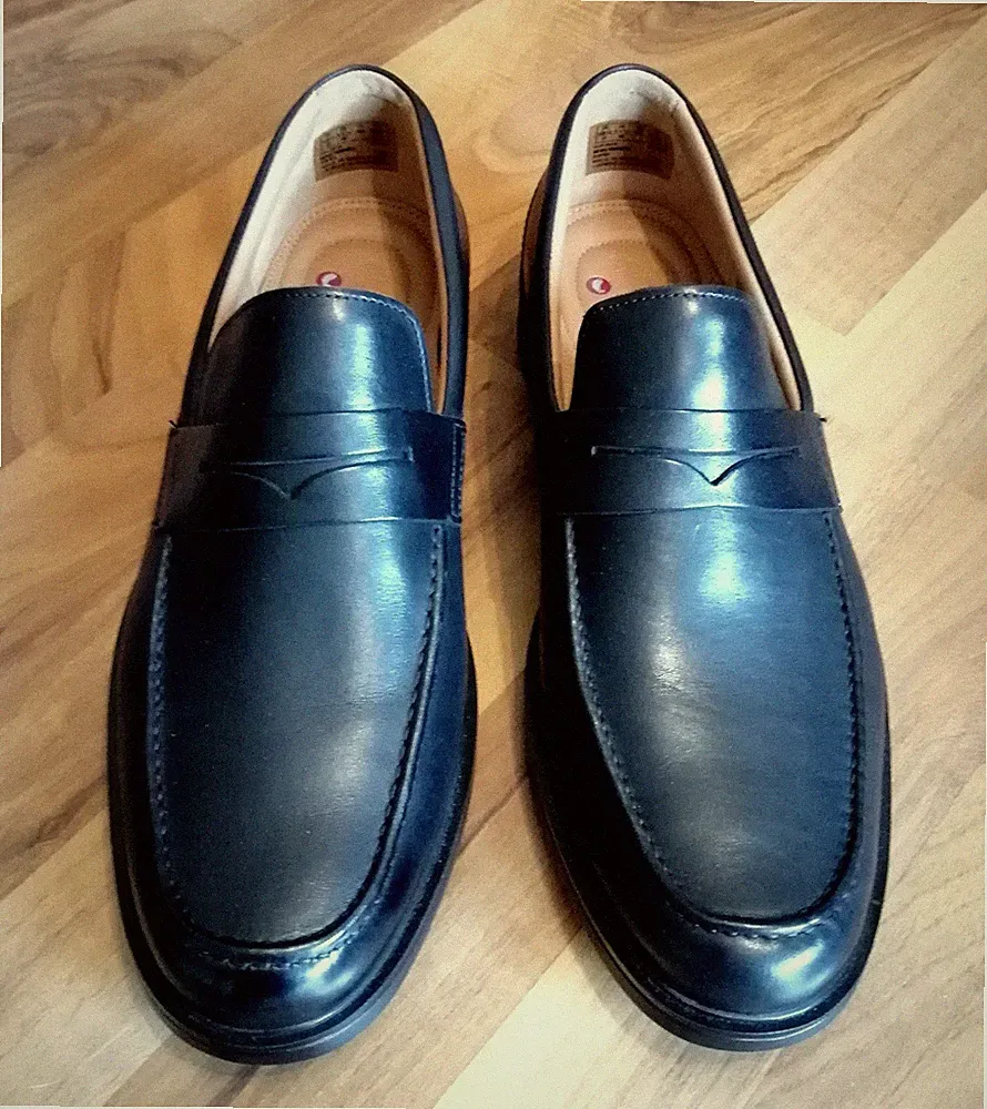 Clarks 45 Weit Loafers Herren