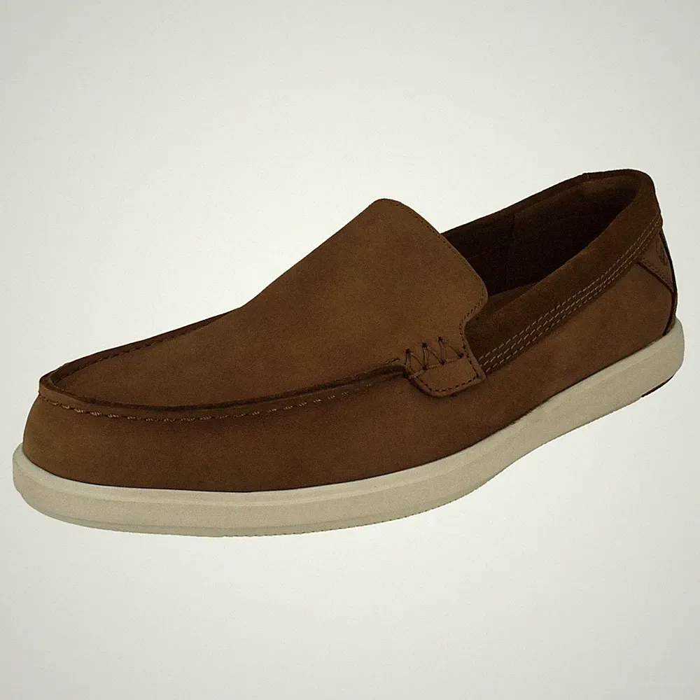 Clarks Bratton Loafer Herren Casual Slip On Leder Schuhe G Weite