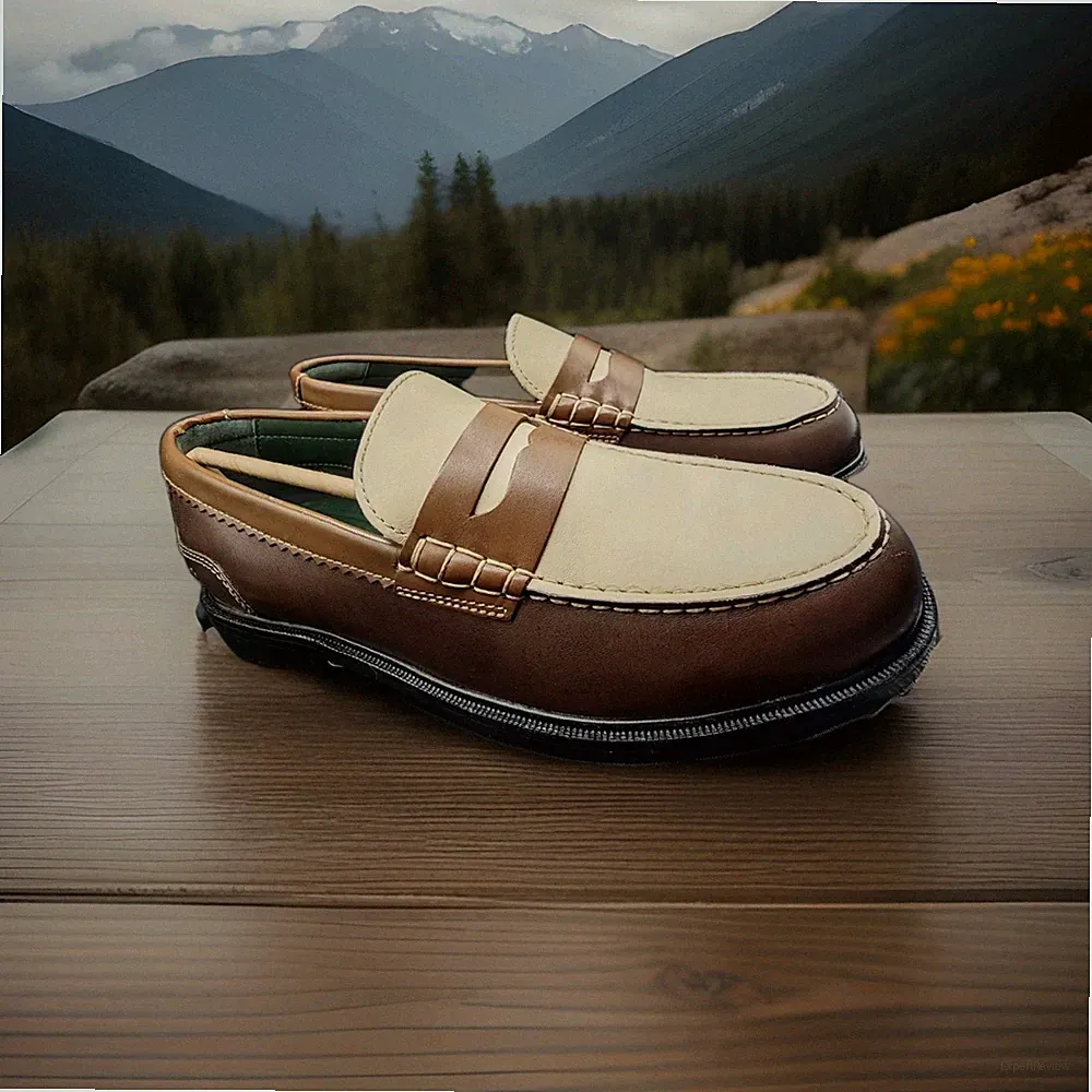 Clarks Craft James Lo Loafer in der Farbkombination „Brown Combi“ Gr 39.5 neu