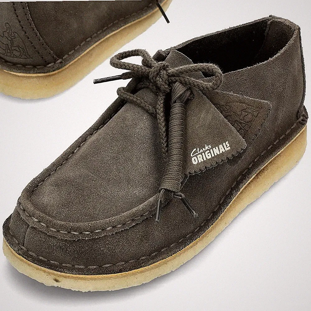 Clarks Desert Nomad Wildleder Halbschuhe 26178174 MOLE GREY 127306637 [U]