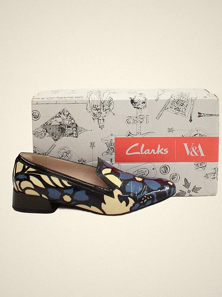 Geblümt Loafer