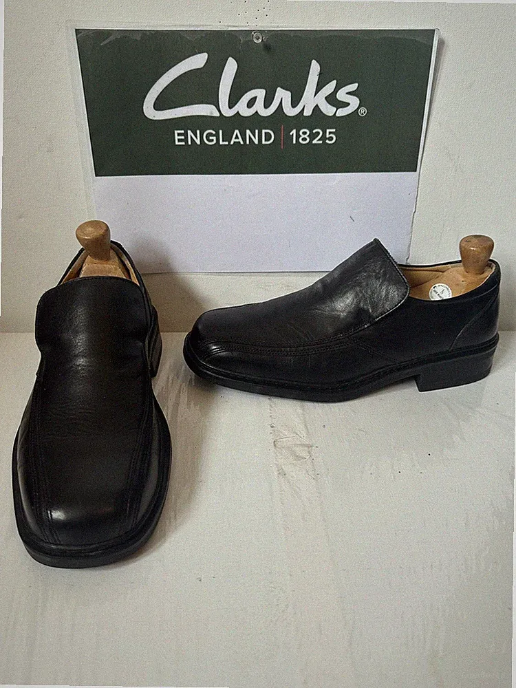Clarks Flex 24 Leder Halbschuhe Schuhe Größe UK 7 EU 41.