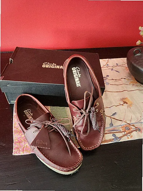 Clarks Godney Boat Bootschuh mit flexibler Kreppsohle Größe 41