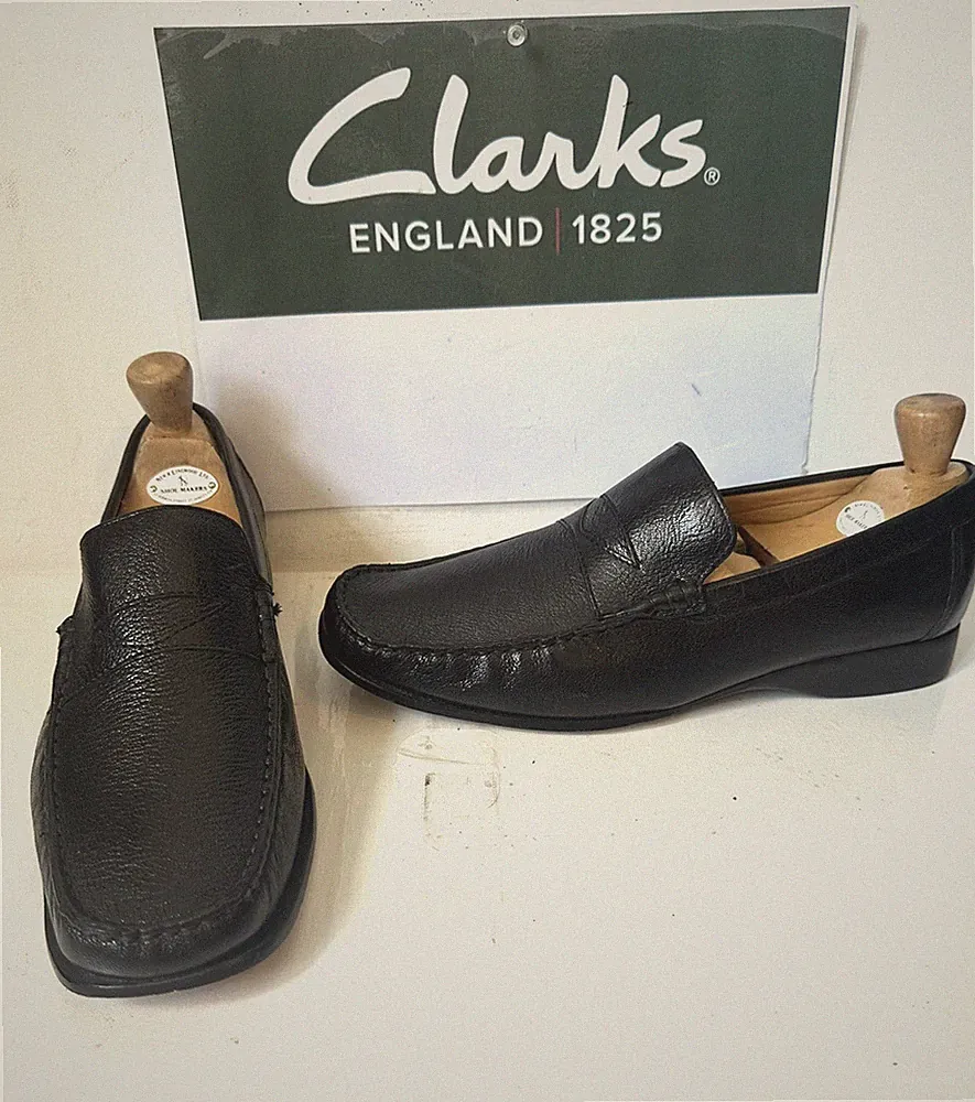 Clarks Herren Leder Halbschuhe Größe UK 7 EU 41