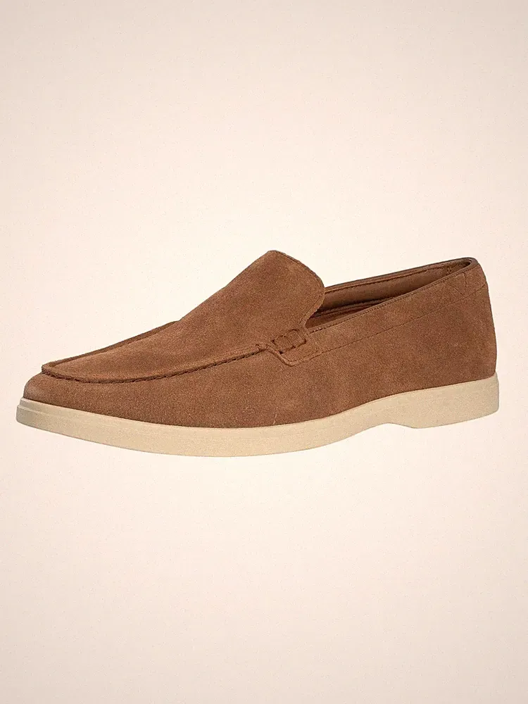 Clarks Herren Torford Easy Wildleder-Loafer, Braun