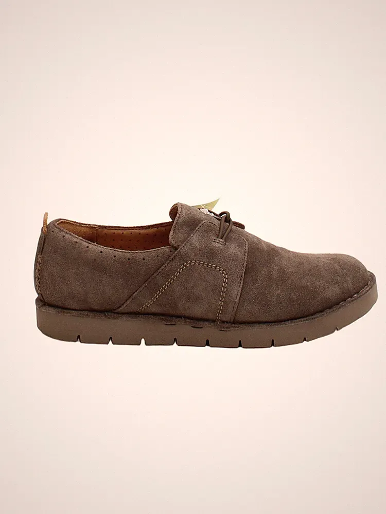 Clarks Herrenschuhe UK 6 Braun 100% Wildleder Halbschuh