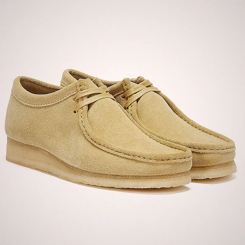Clarks Originals Wallabee Herren Ahornschuhe
