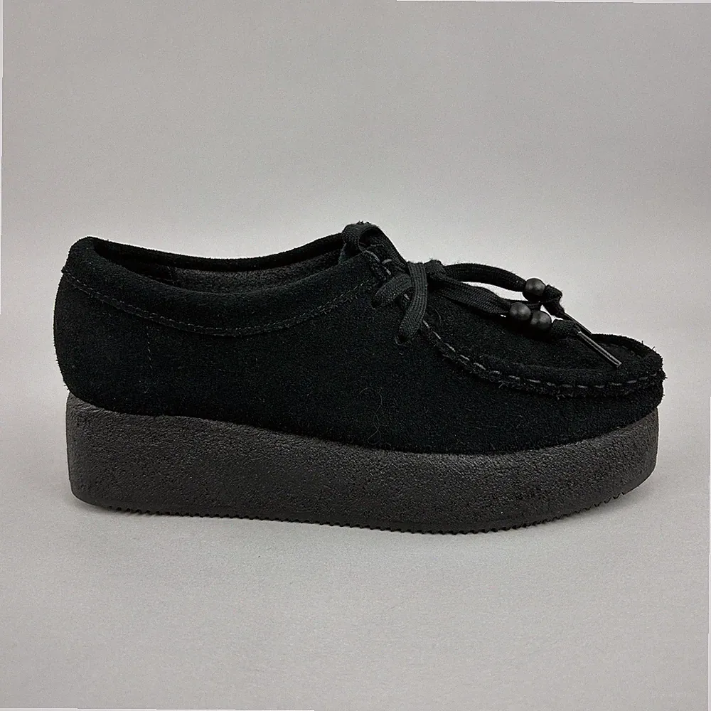 Clarks Schuhe Gr. UK4,5 Originals Wallacraft Bee Mokassins Plateau Boho Halbschuhe