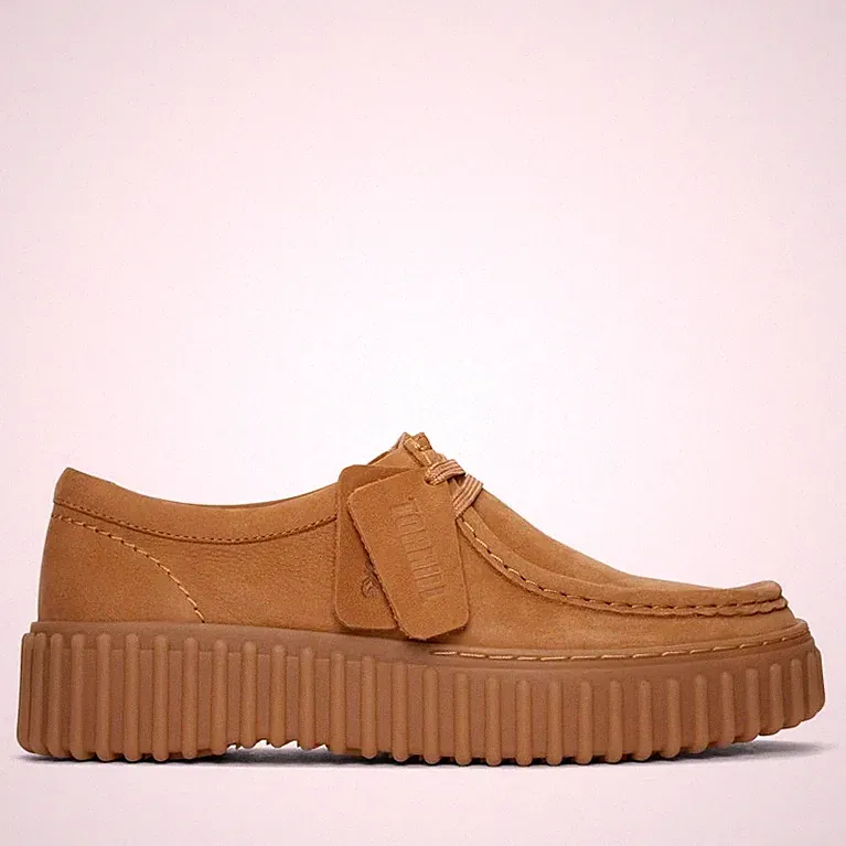 Clarks Torhill Bee Damen Lederschuh hellbraun – UK 6 UVP 100,00 £