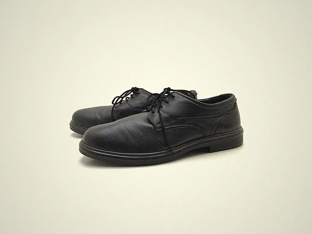Claudio Conti Herren Halbschuhe Schnürer Loafers Comfort Schwarz Gr. 41 (UK 7)