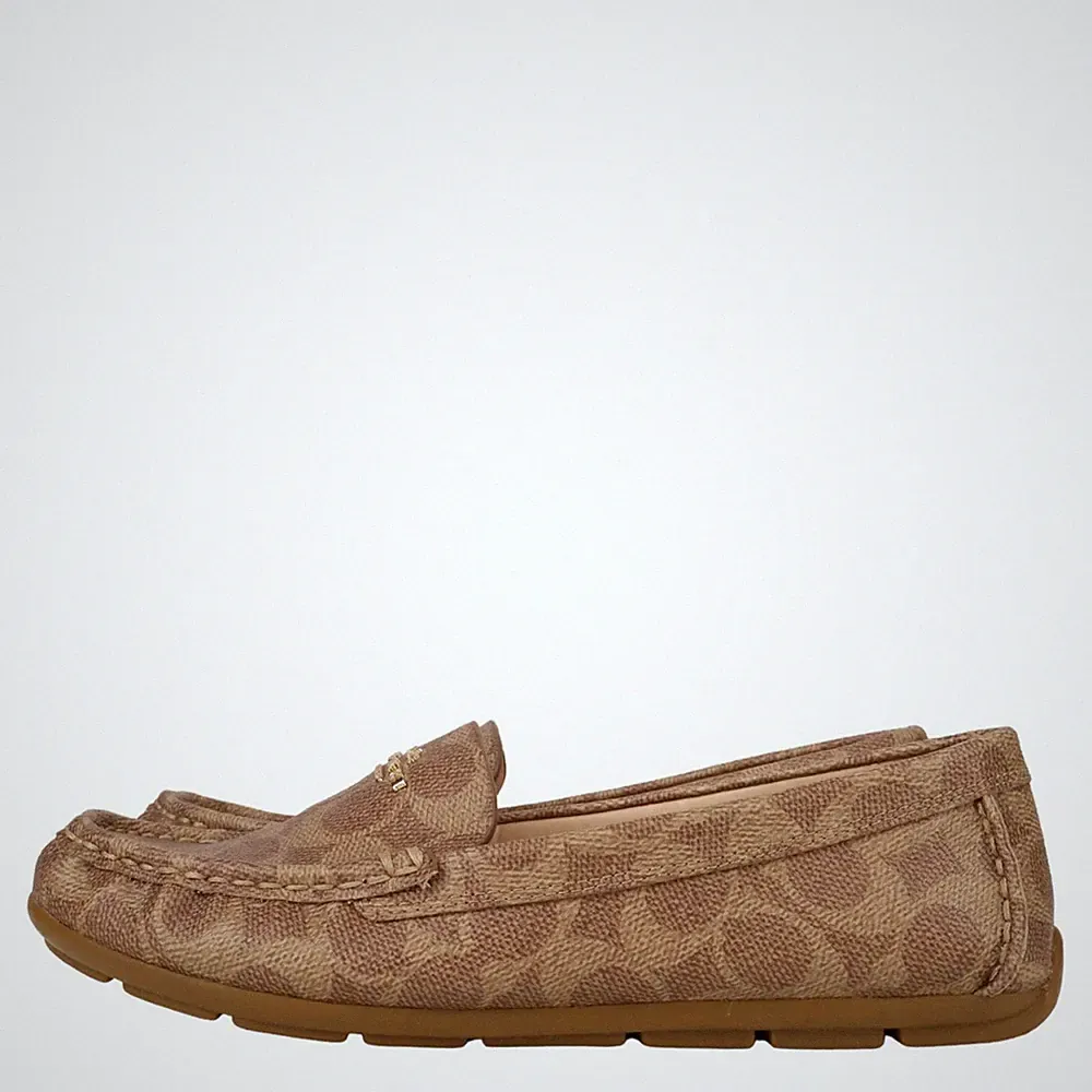 Coach Damen Schuhe Loafers Gr. 37,5 Braun Halbschuhe Mokassins