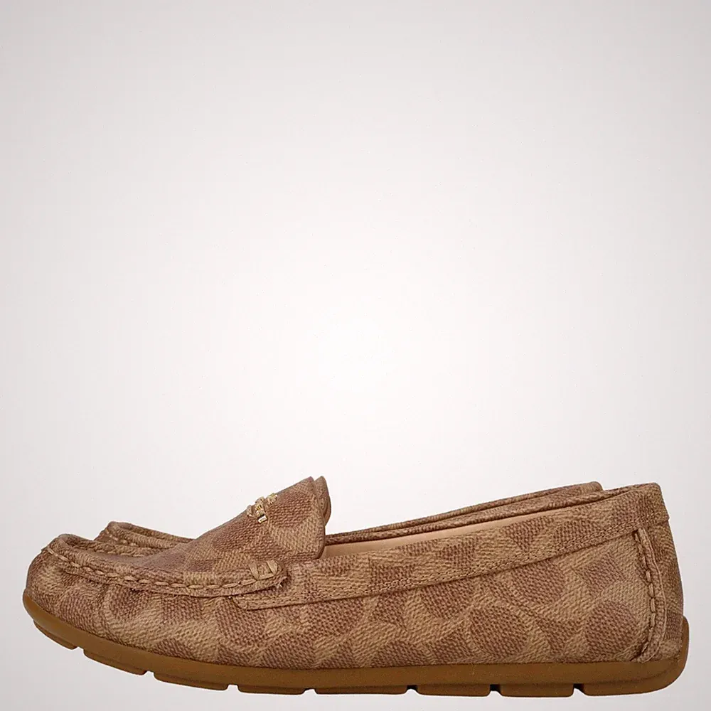 Coach Damen Schuhe Loafers Gr. 37,5 Braun Halbschuhe Mokassins