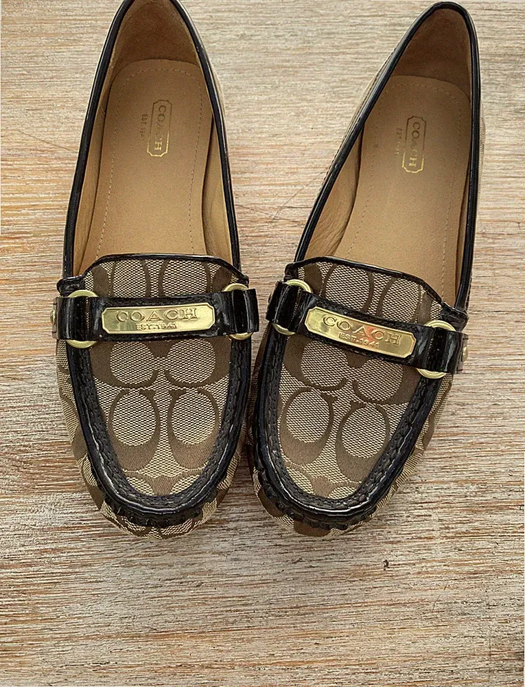 Coach Loafer Damen Schuhe - Größe 39,5 - US 9 - Wie Neu, Nie Getragen