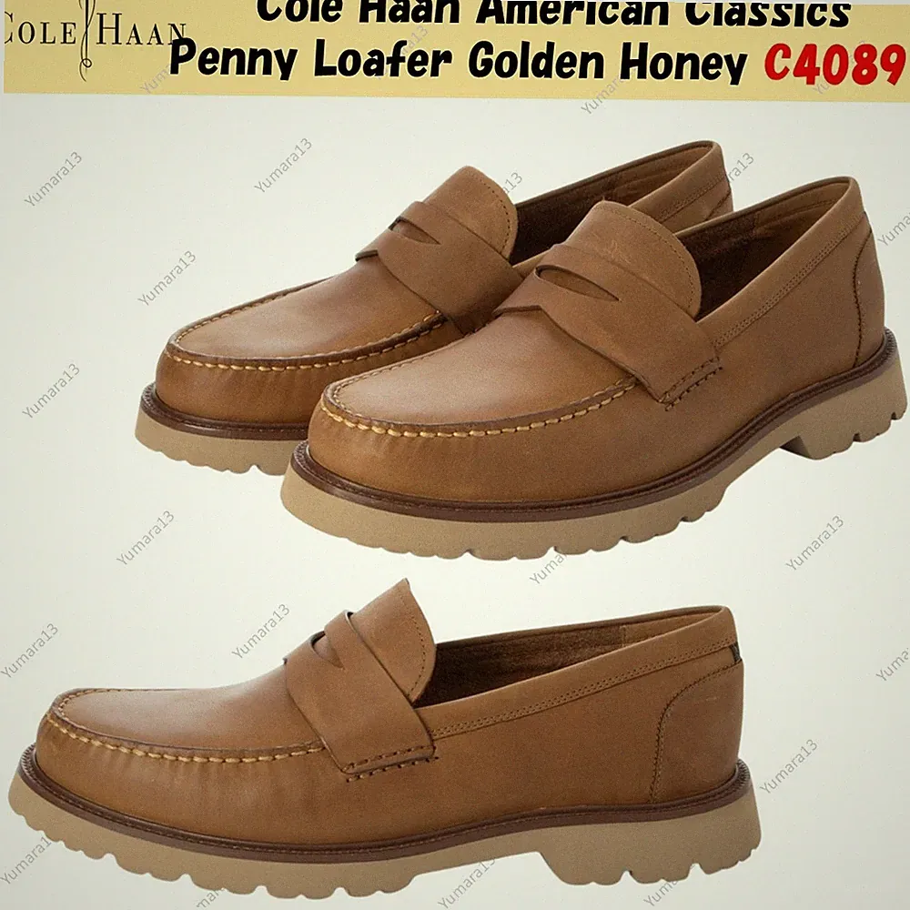 Cole Haan American Classics Penny Loafer Golden Honey C40891 Herren Gr.