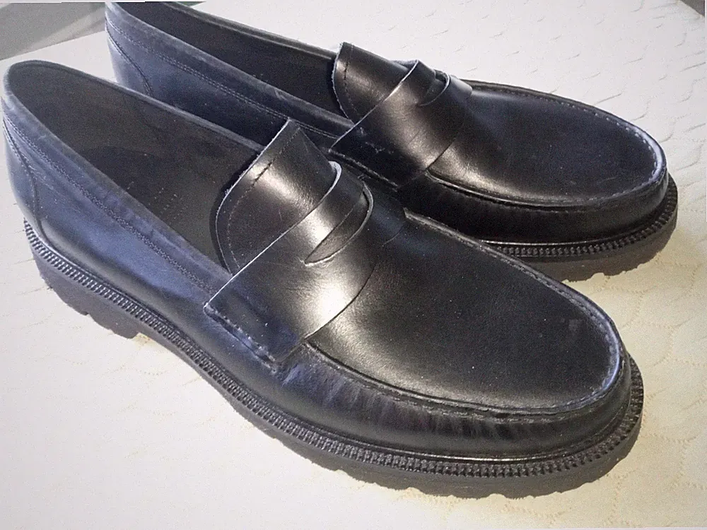 Cole Haan American Classics Penny Loafers sz 11 M black lightweight C36026