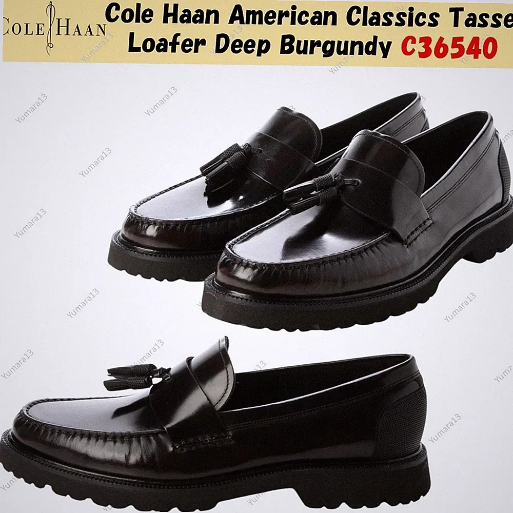 Cole Haan American Classics Tassel Loafer Deep Burgundy C36540 Herren Gr.