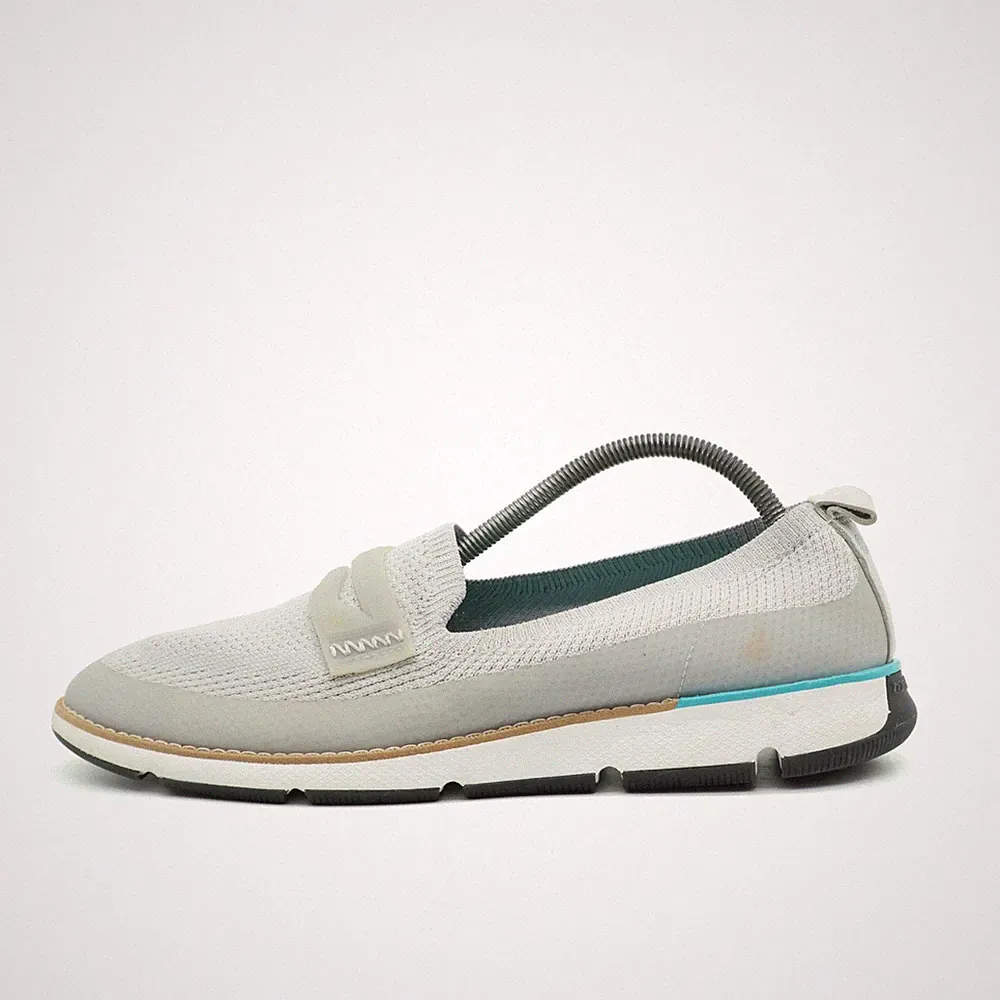 Cole Haan Damen Aerogrand W21320 Slipper grau Textil Atmungsaktiv Loafer EU 40