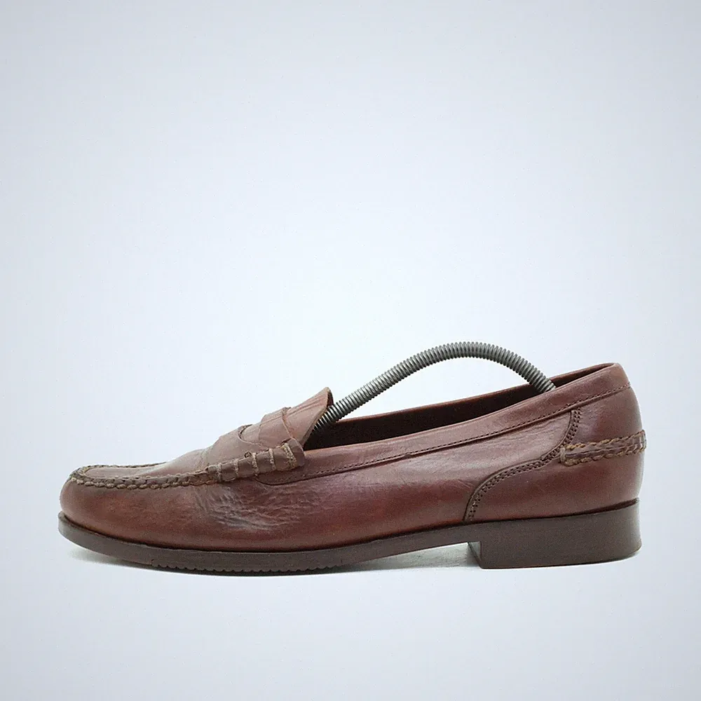 Cole Haan Damen Loafer EU 39,5 Penny Braun Mokassin