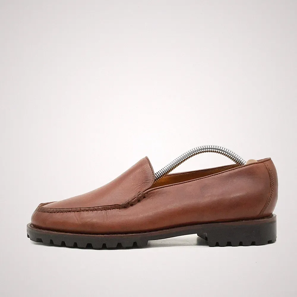 Cole Haan Damen Loafer Mokassin braun Leder Low-Top Sohle Business EU 40,5