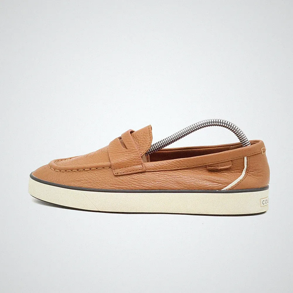 Cole Haan Damen W25334 Loafer braun Leder Low-Top Mokassin klassisch EU 37,5
