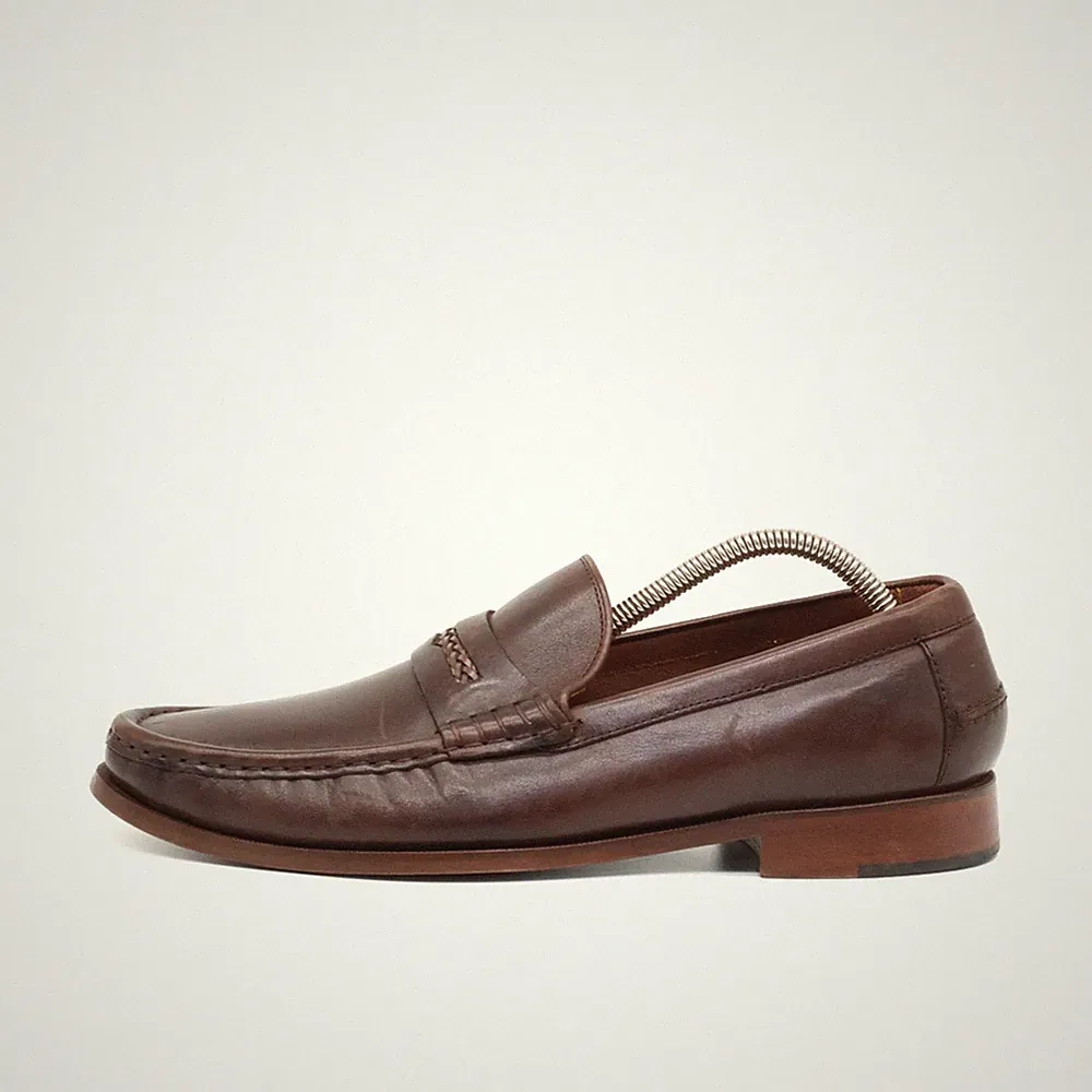 Cole Haan Herren C21432 Loafer Braun Leder Classics Penny-Loafer EU 40,5