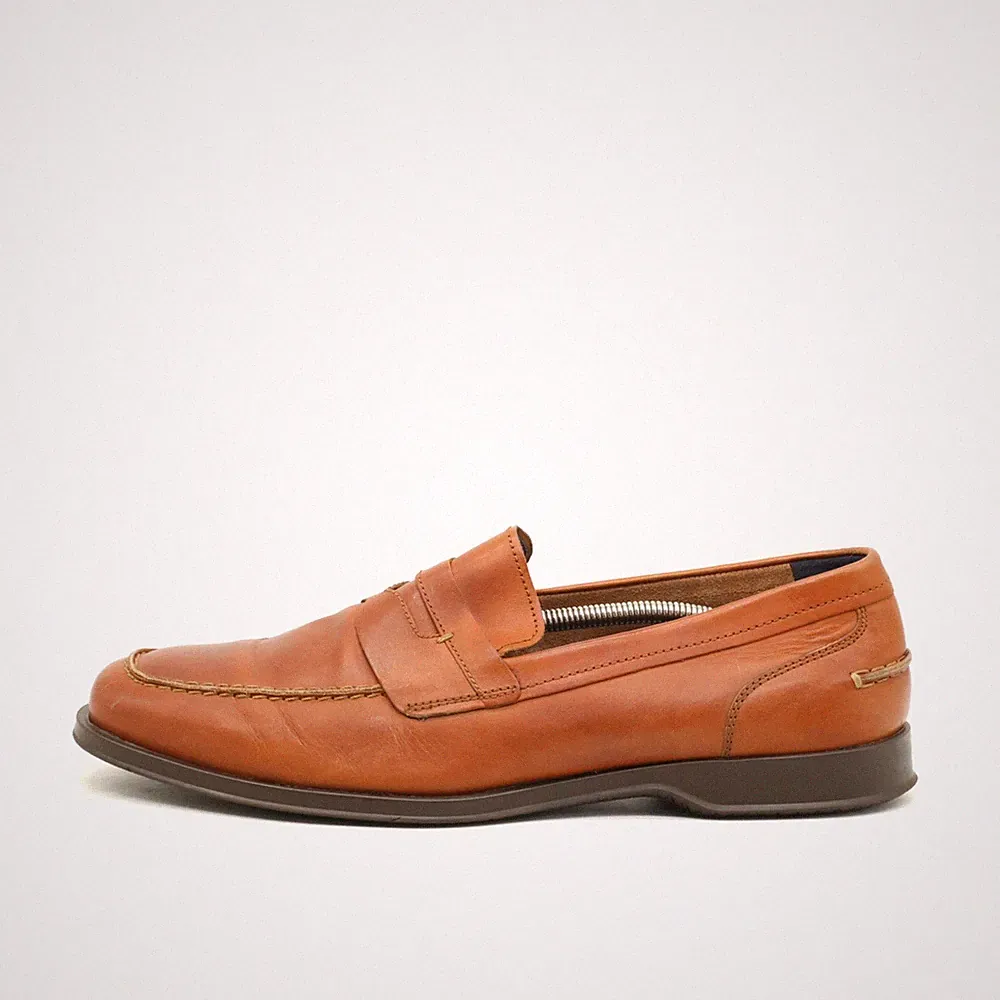 Cole Haan Herren C27582 Slipper Braun Leder Bequem, Grand Loafer EU 43,5