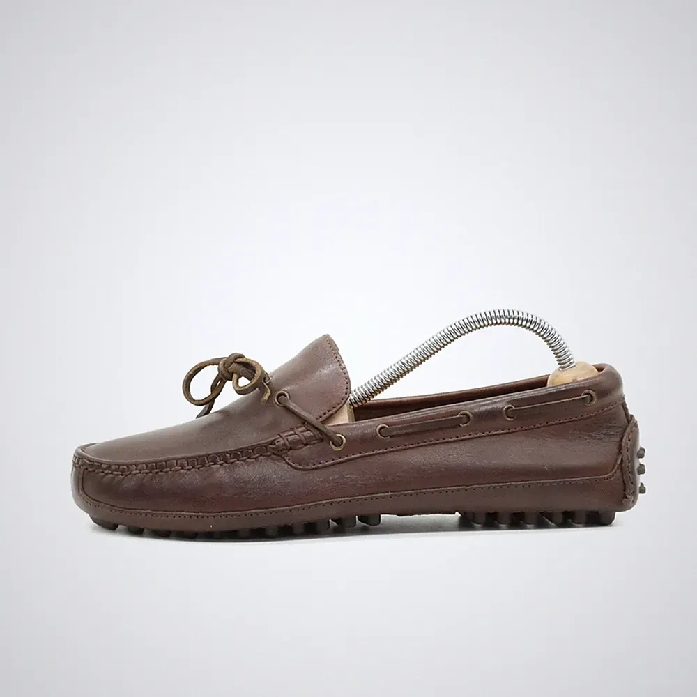 Cole Haan Herren Driving Loafer Slipper Braun Leder Mokassins Mokassin EU 42,5