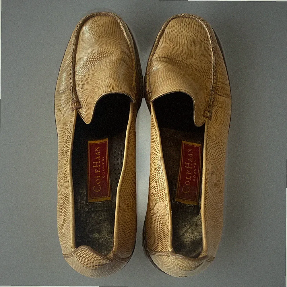 Cole Haan Herren Halbschuhe - Größe 6 - Beige