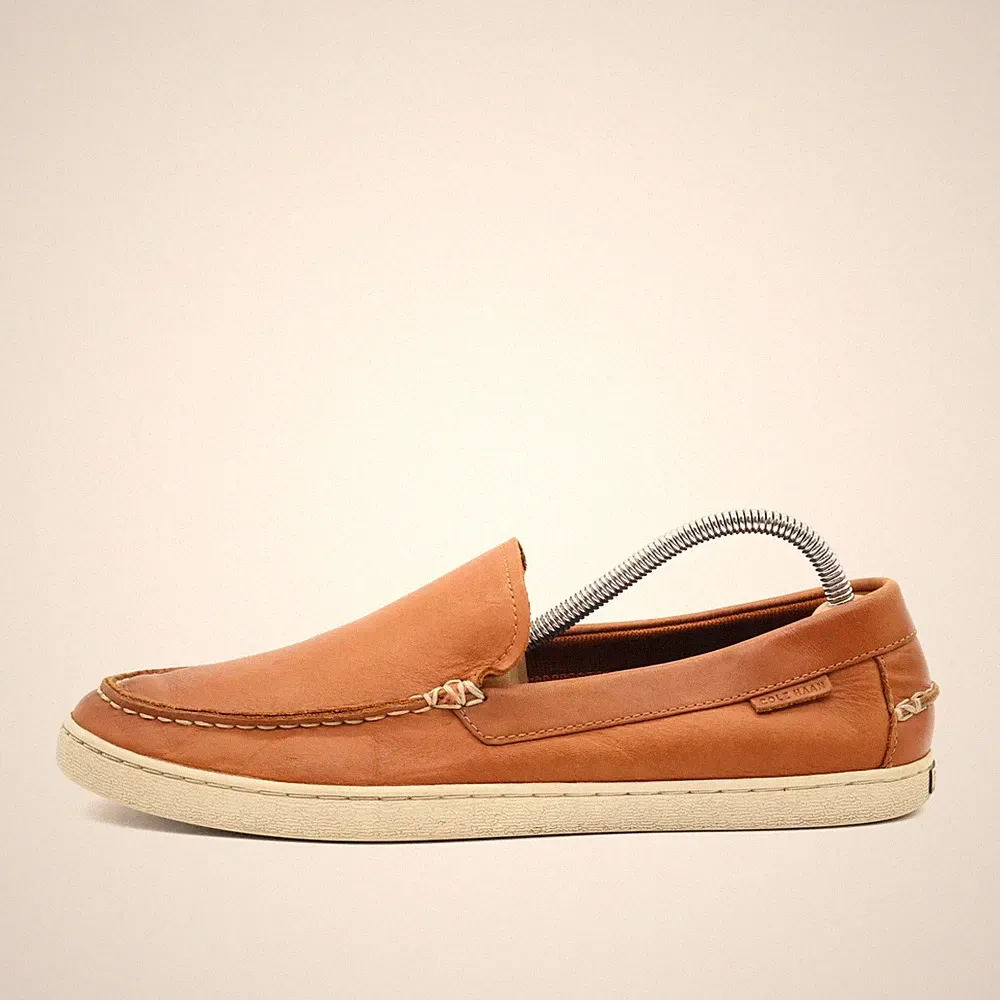 Cole Haan Herren Slipper EU 43 C30985 Braun Leder Grand.OS Loafer