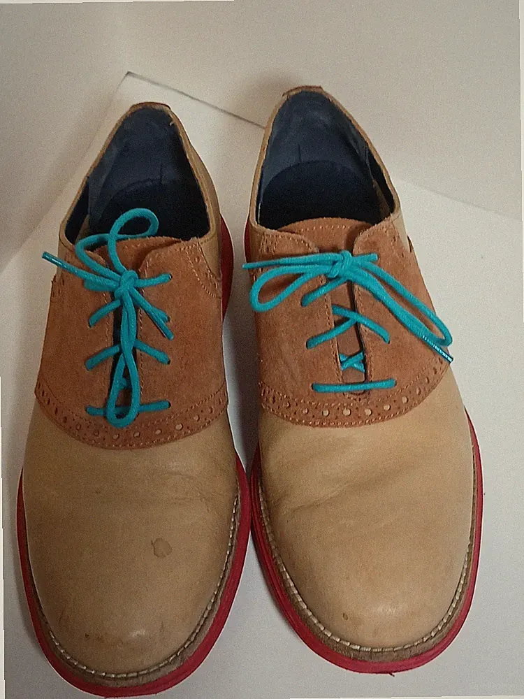 Cole Haan Lunargrand Saddle 7.5m Sndstn/Adb/Red C11245