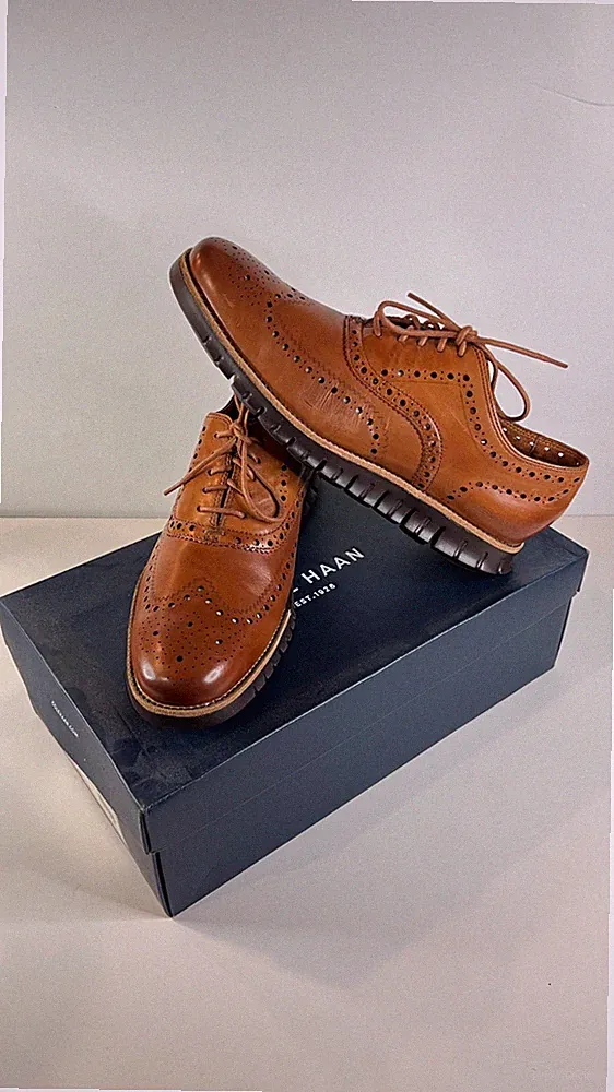 Cole Haan Men's ZeroGrand Wingtip Oxford Shoes