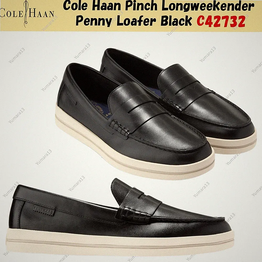 Cole Haan Pinch Longweekender Penny Loafer Schwarz C42732 Herren Gr.