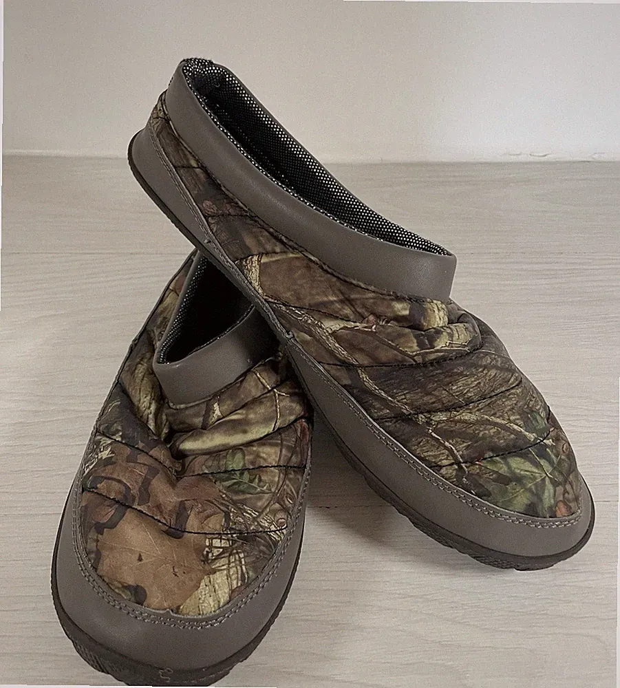 Columbia Herren Angeln Boot Freizeit Slipper Schuhe Halbschuhe Größe UK 10 Tarnmuster