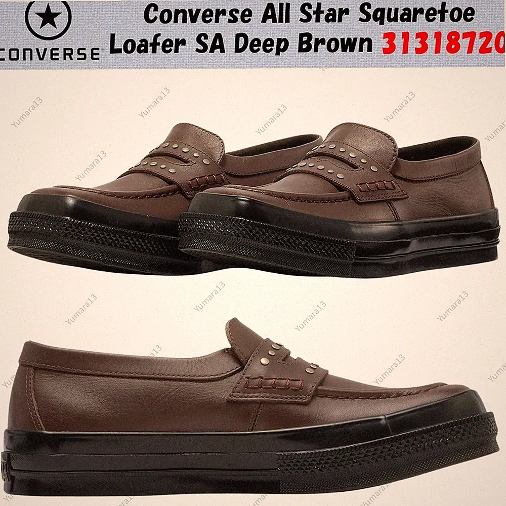 Converse All Star Squaretoe Loafer SA Deep Brown 31318720 Herren Gr.