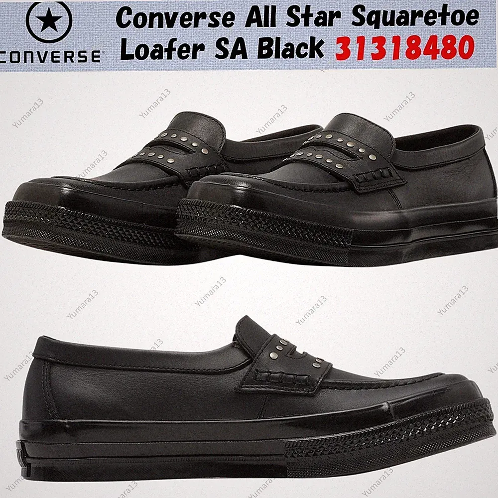 Converse All Star Squaretoe Loafer SA Schwarz 31318480 Herren Gr.