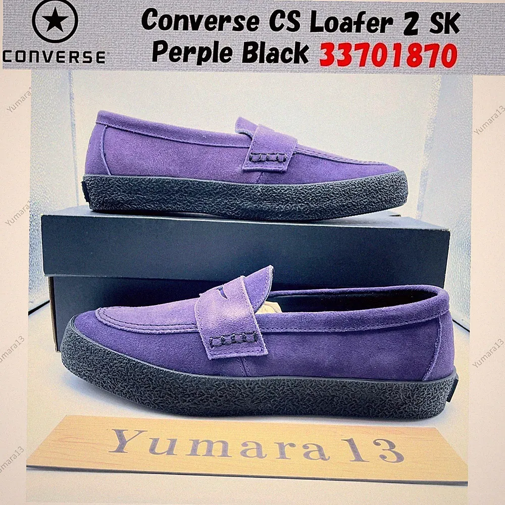 Converse CS Loafer 2 SK Perple Schwarz 33701870 Herren Gr.