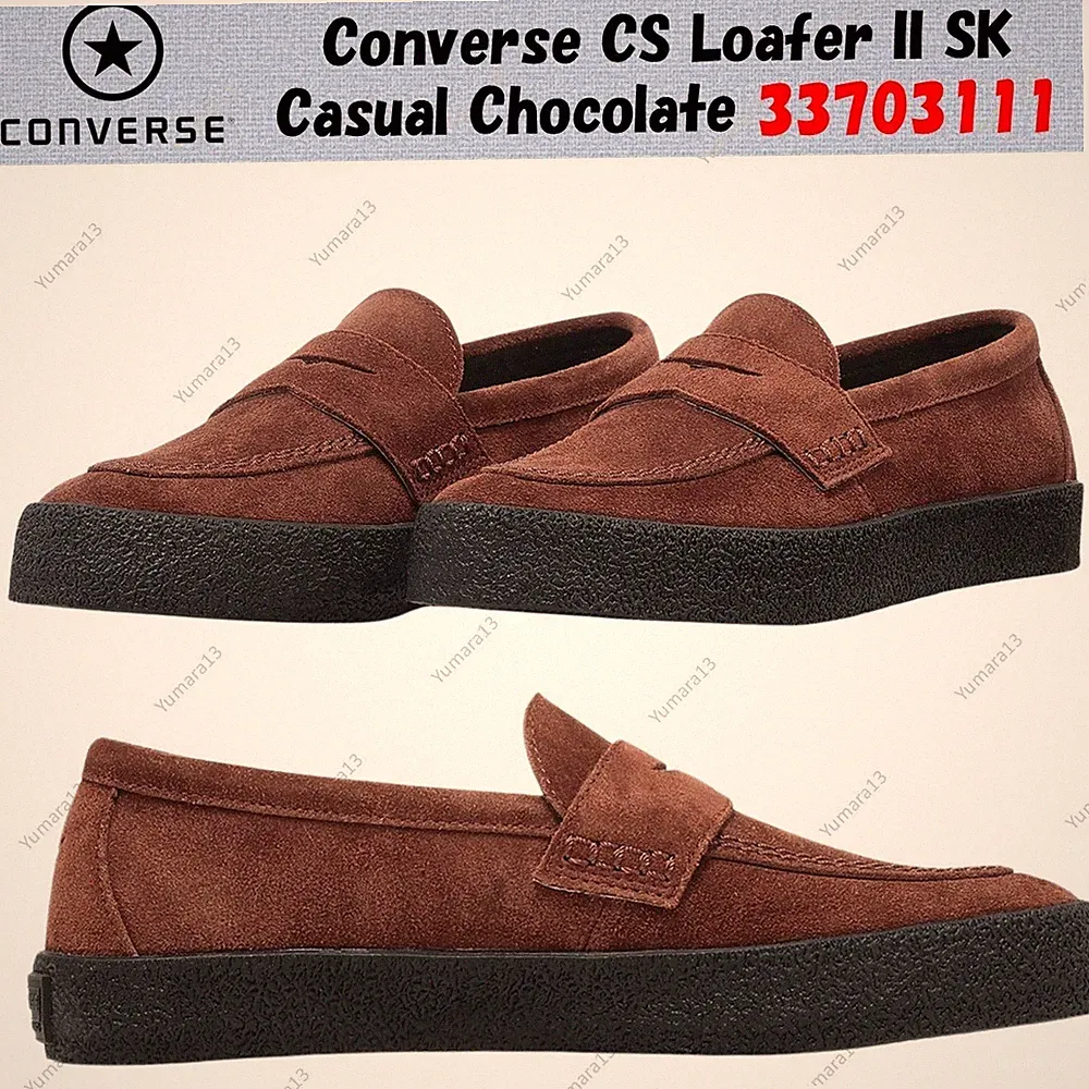 Converse CS Loafer II SK Casual Chocolate 33703111 Herren Gr.