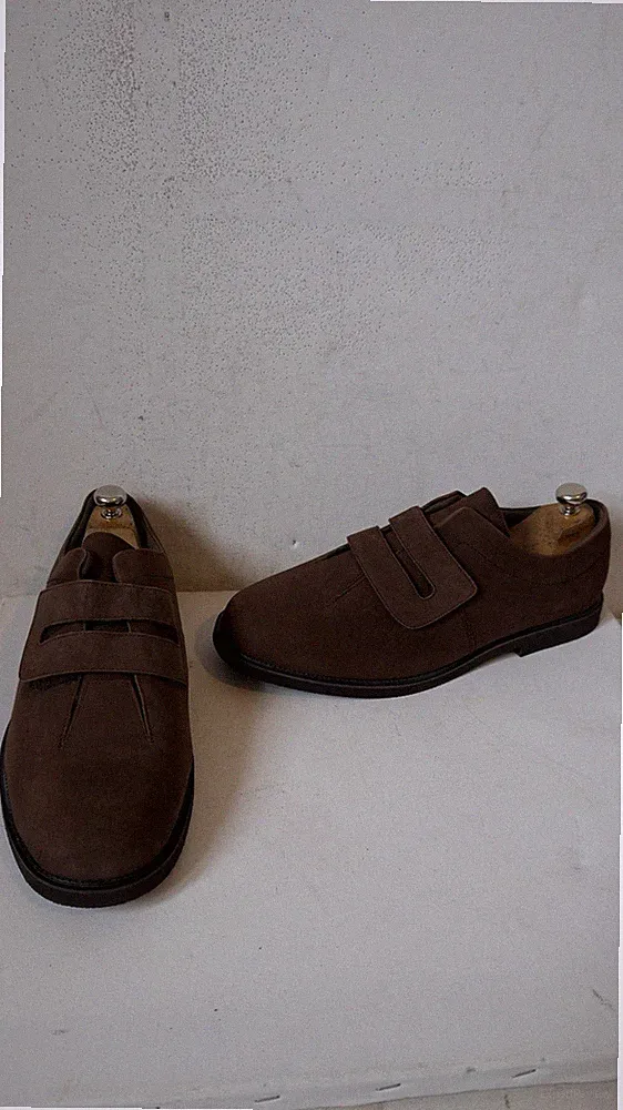 Cosyfeet Wildleder Schuhe Größe UK 12,5 EU 48 extra geräumig