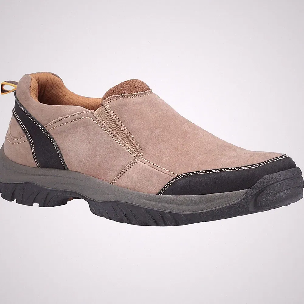Cotswold Boxwell Leder Herren Hellbraun Halbschuhe Neu