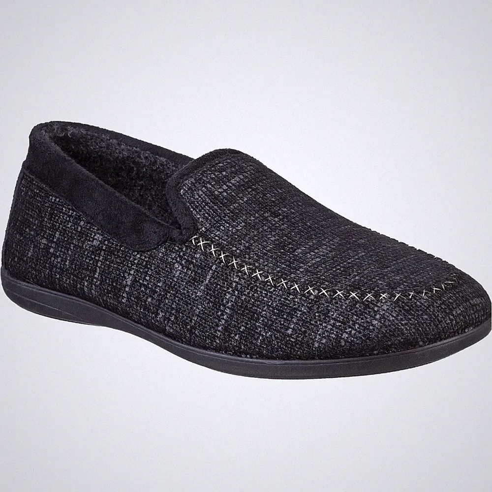 Cotswold klassische Herrenschuhe - Stanley Halbschuh Slipper in 2 Farben, 6,5-12