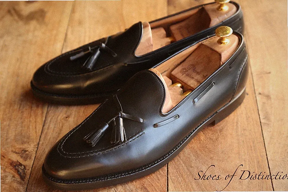 45.5 Loafer mit Quasten