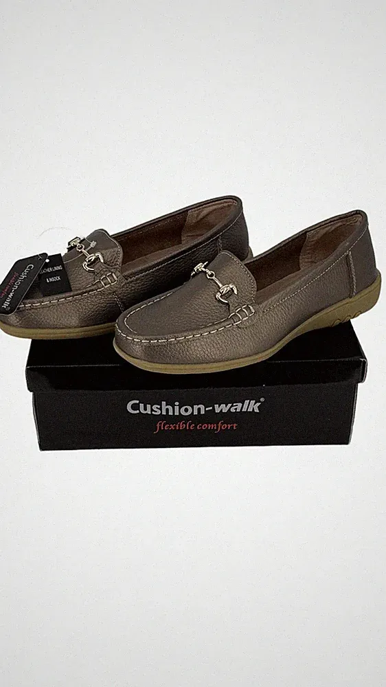 Cushion-Walk Jenna Bronze Damen Halbschuhe Größe 5