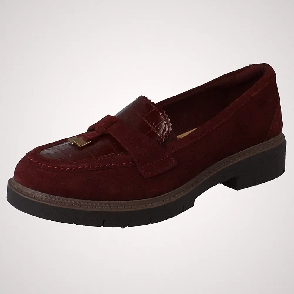 Damen Clarks Chunky Slipper Loafer mit Quasten Detail Westlynn Bella
