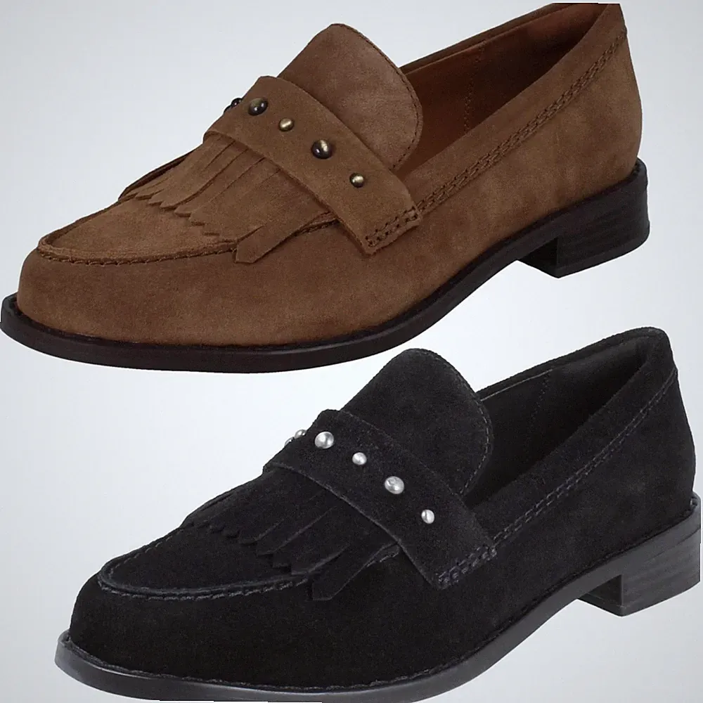 Clarks Wildleder-Loafer