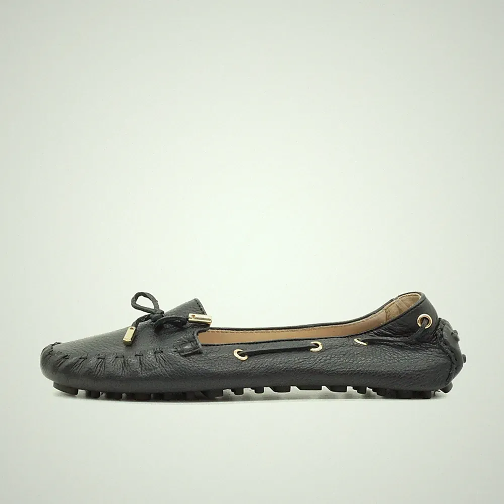 Damen Cole Haan Loafer EU 39 Mokassin Schwarz Leder Bequem