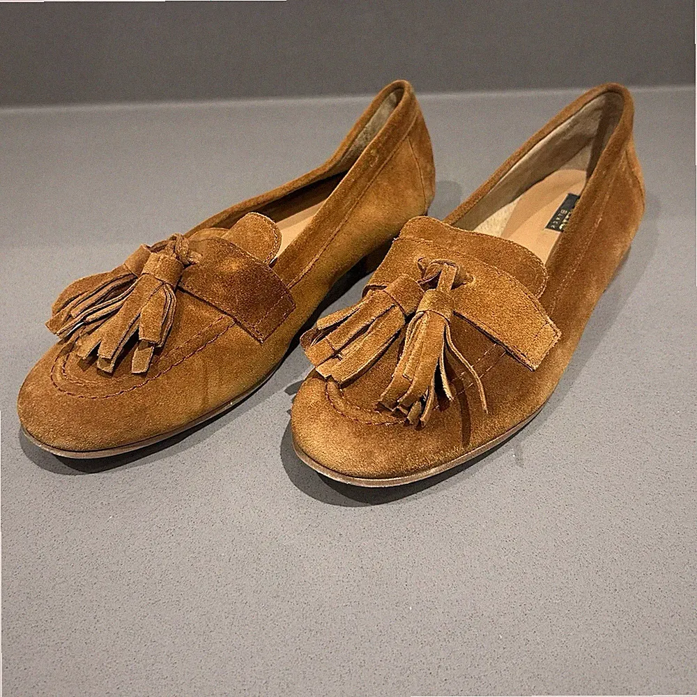 Golfen Wildleder-Loafer