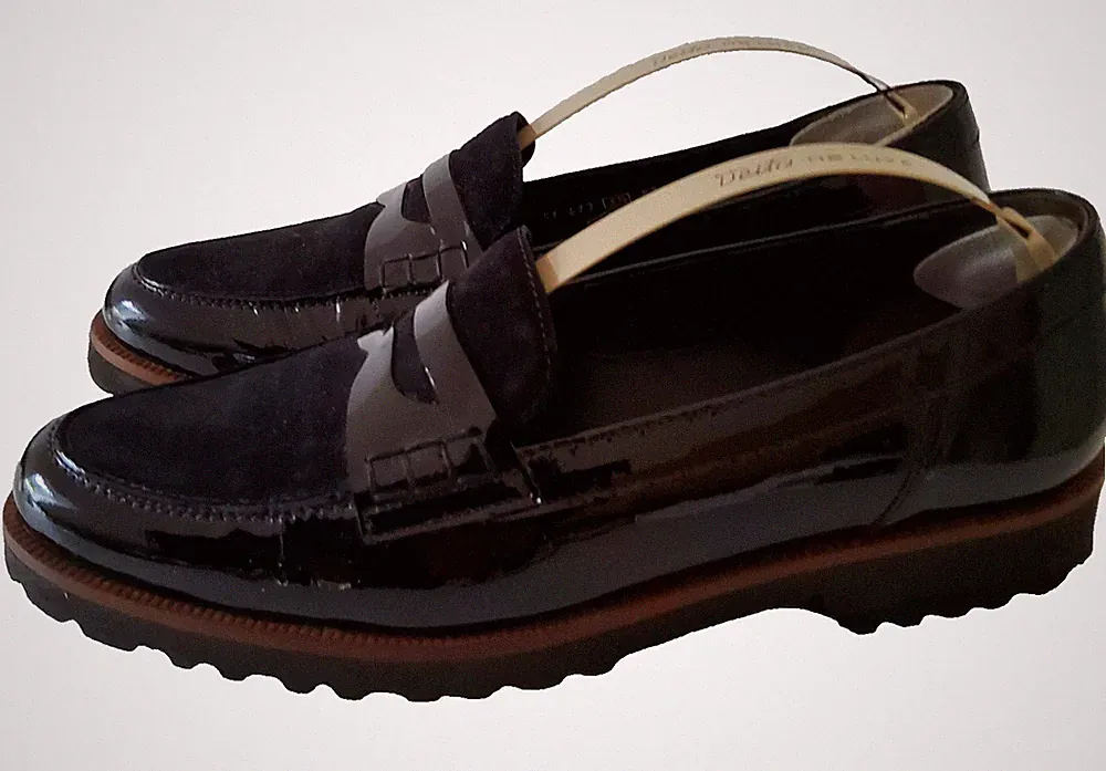Leicht Leder-Loafer