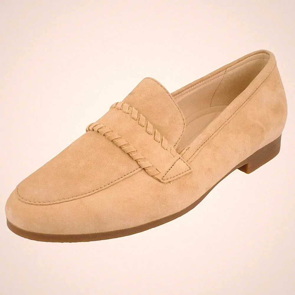 Damen Gabor Wildleder Slipper Halbschuhe mit kleinem 1,5 cm Absatz "82.432"