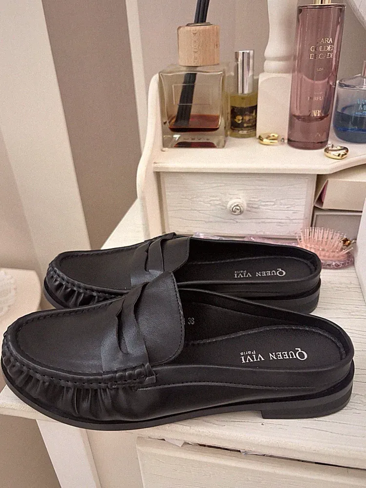 Damen Halbschuh Schwarz Gr. 38 Neu
