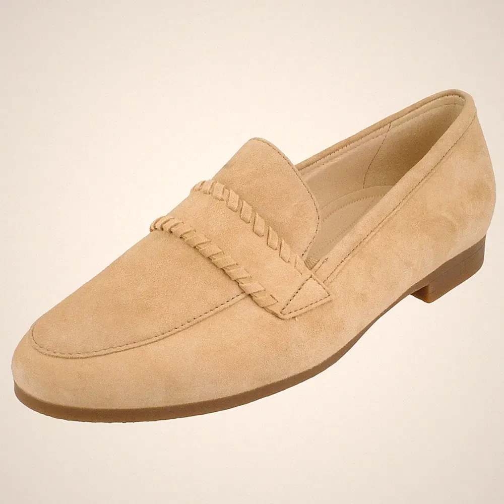 Damen Halbschuhe Gabor - 82.432 Wildleder mit kleinem Blockabsatz